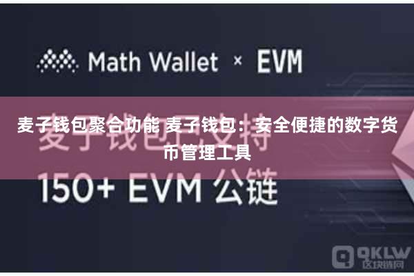 麦子钱包聚合功能 麦子钱包：安全便捷的数字货币管理工具