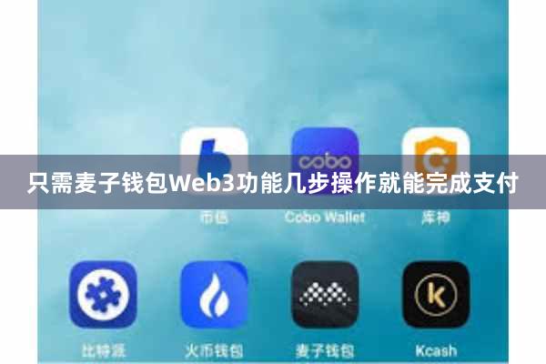 只需麦子钱包Web3功能几步操作就能完成支付