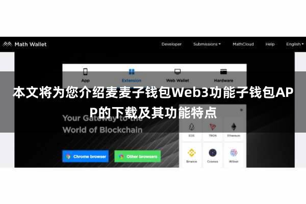本文将为您介绍麦麦子钱包Web3功能子钱包APP的下载及其功能特点