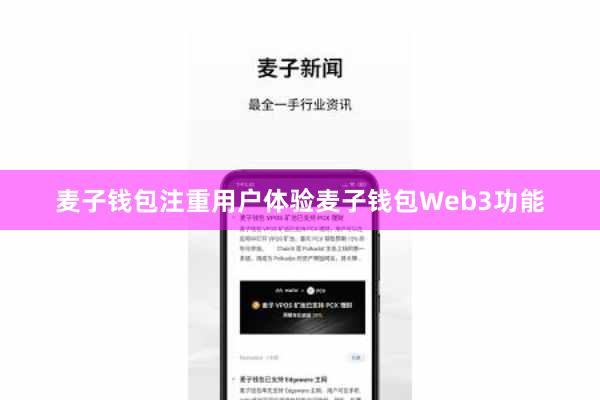 麦子钱包注重用户体验麦子钱包Web3功能