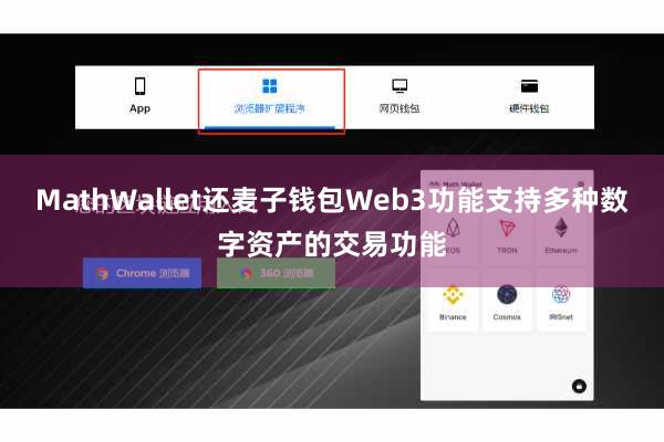 MathWallet还麦子钱包Web3功能支持多种数字资产的交易功能