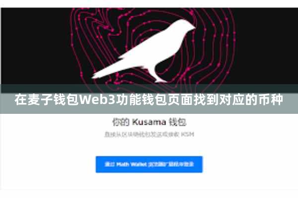 在麦子钱包Web3功能钱包页面找到对应的币种