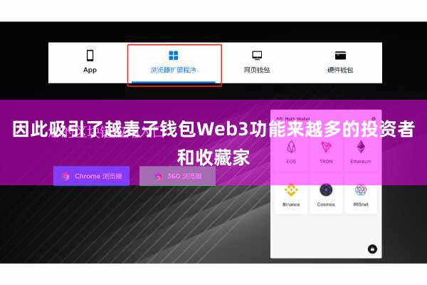 因此吸引了越麦子钱包Web3功能来越多的投资者和收藏家